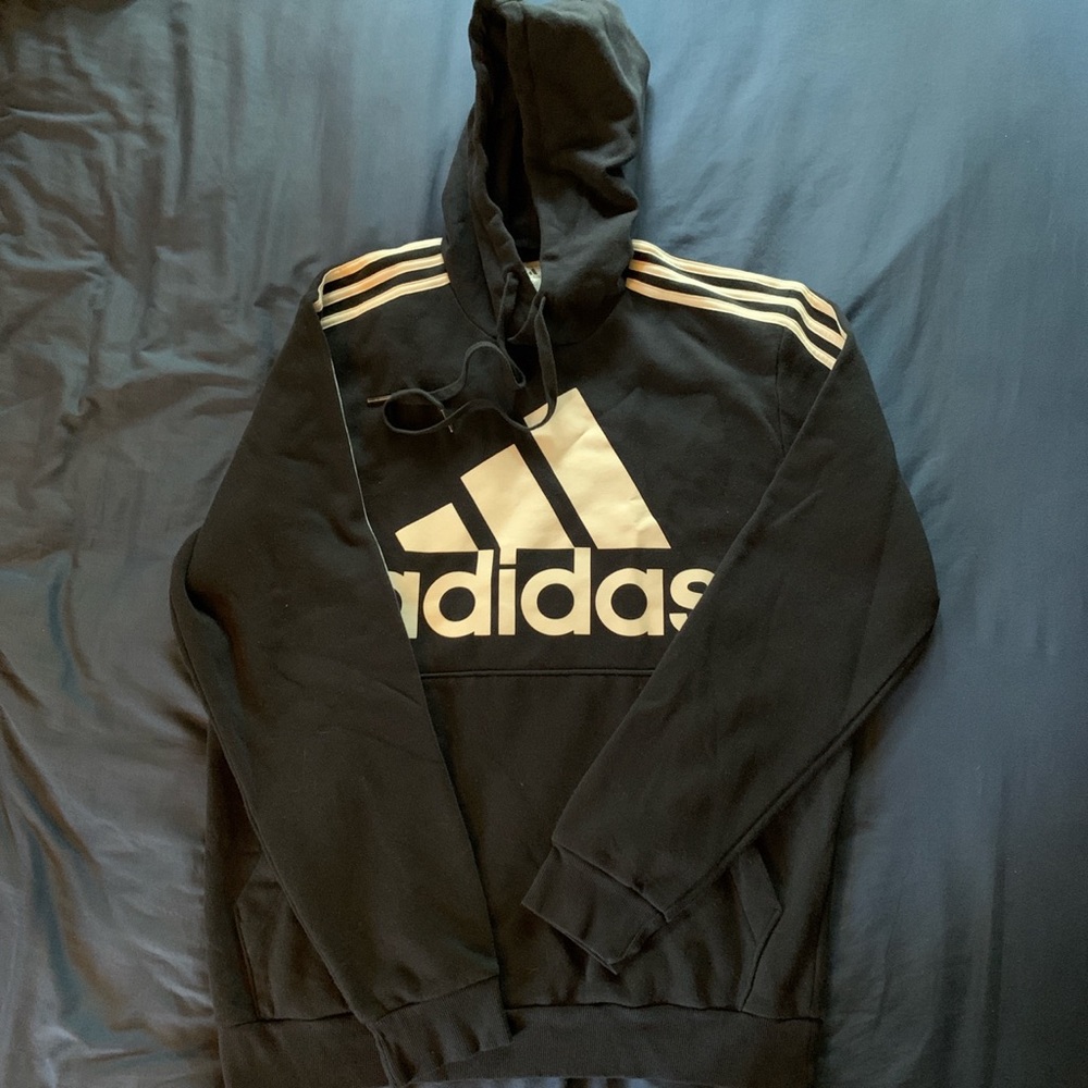 Adidas Navy Blue sweatshirt/hoodie